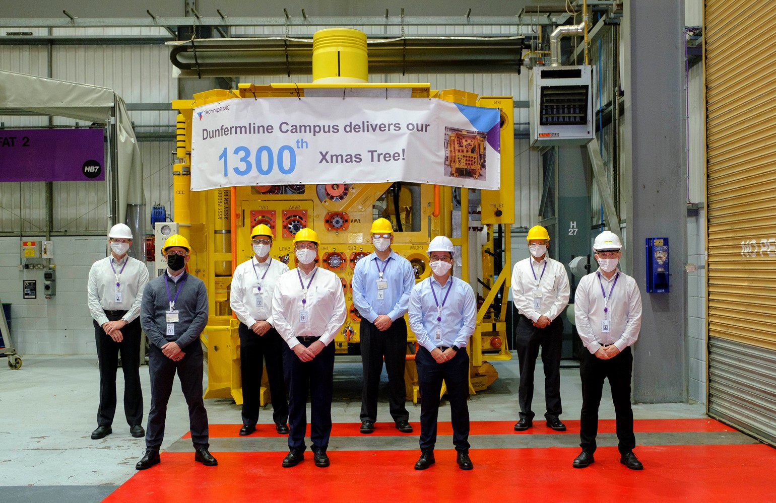 1300Th XT Milestone In Dunfermline