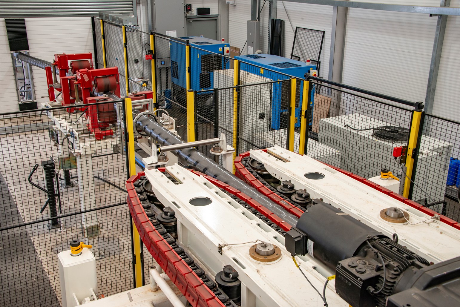 Composite Pipe On Magma's Production Line